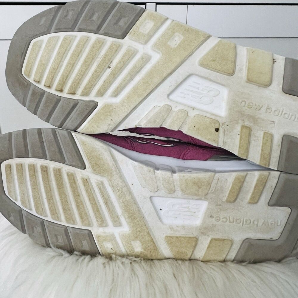 Rare New Balance 997H Mineral Rose Pink Leather Sneakers Shoes Womens Size 11.5 - Picture 6 of 8